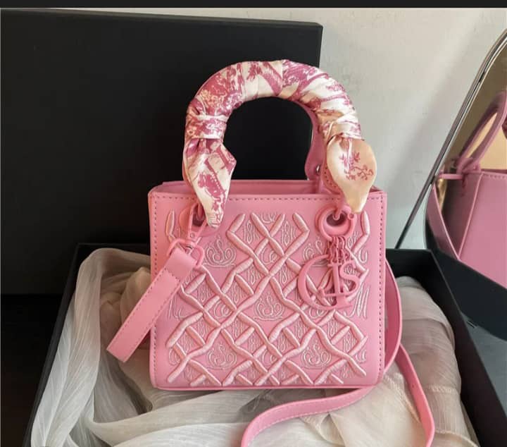 Sac rose matelassé Black Store