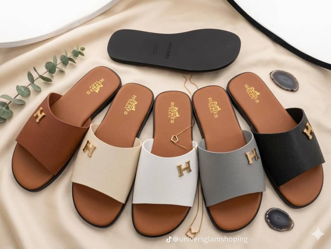 Sandales Hermès homme — vue dessus